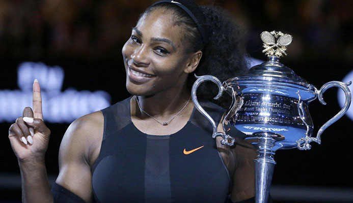 Serena Williams would only be around ‘No. 700 in the world’ if she were on the men’s circuit, believes John McEnroe. (AARON FAVILA/AP)