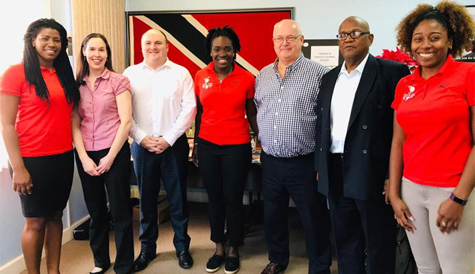 CGF officials are conducting a site visit in Trinidad and Tobago to evaluate their bid for the 2021 Commonwealth Youth Games ©Twitter/Brian Lewis
