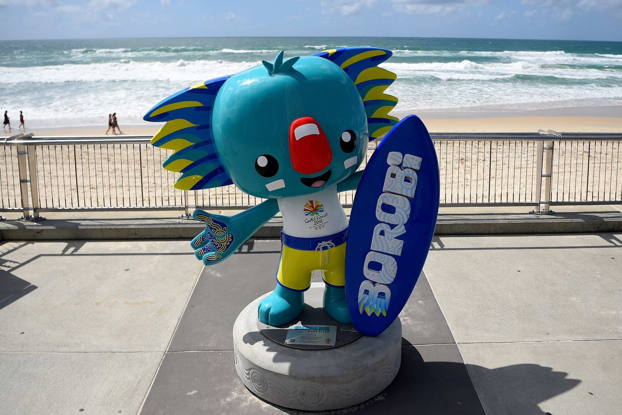 The mascot at the Gold Coast 2018 Commonwealth Games was a nod towards Australia's Yugambeh people ©Getty Images