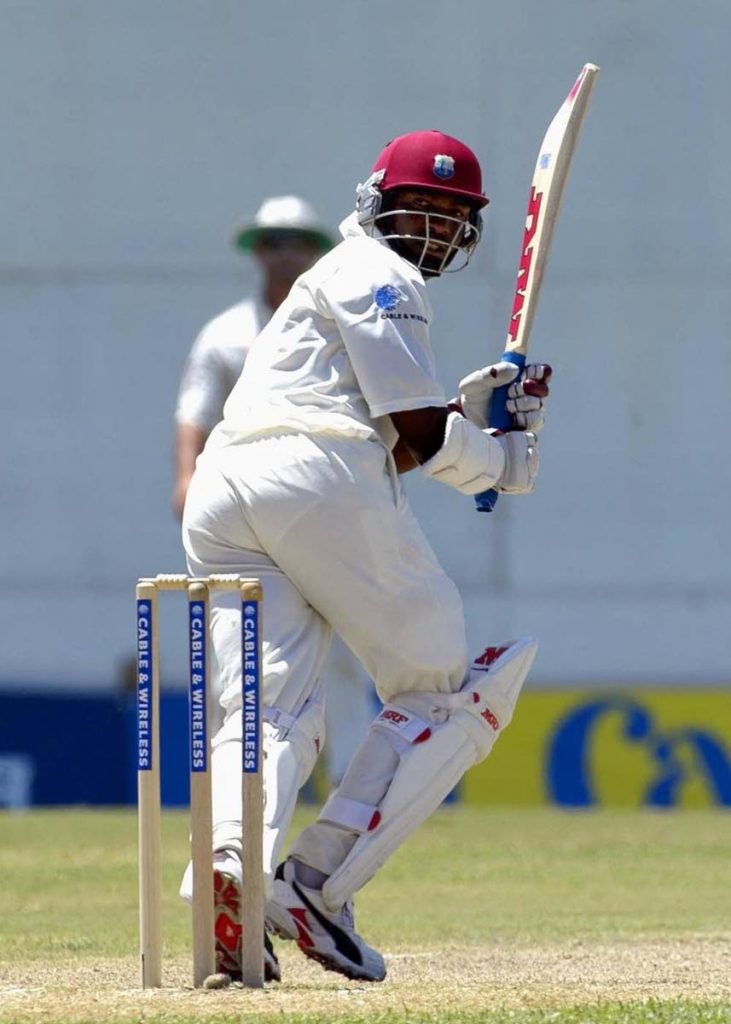 In this April 12, 2004 file photo, West Indies captain Brian Lara leg-glances en route to his undefeated 400 on the third day of the fourth and final C&W Test against England at the Antigua Recreation Ground, in St. Johns, Antigua. Lara became the first batsman to score 400 runs and then watched his fast bowlers build on his hard work to leave England in tatters in the fourth and final cricket Test. - (AFP PHOTO)
