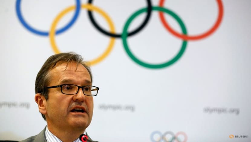 International Olympic Committee (IOC) spokesman Mark Adams speaks during a news conference in Rio de Janeiro on Feb 26, 2015. (File photo: Reuters/Pilar Olivares)