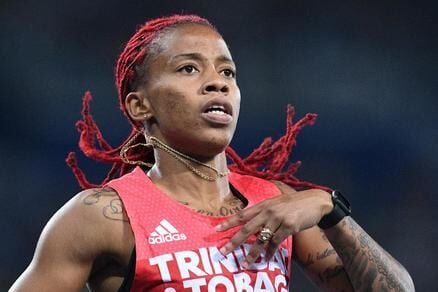 FOURTH LIEN: Trinidad and Tobago track athlete Michelle-Lee Ahye