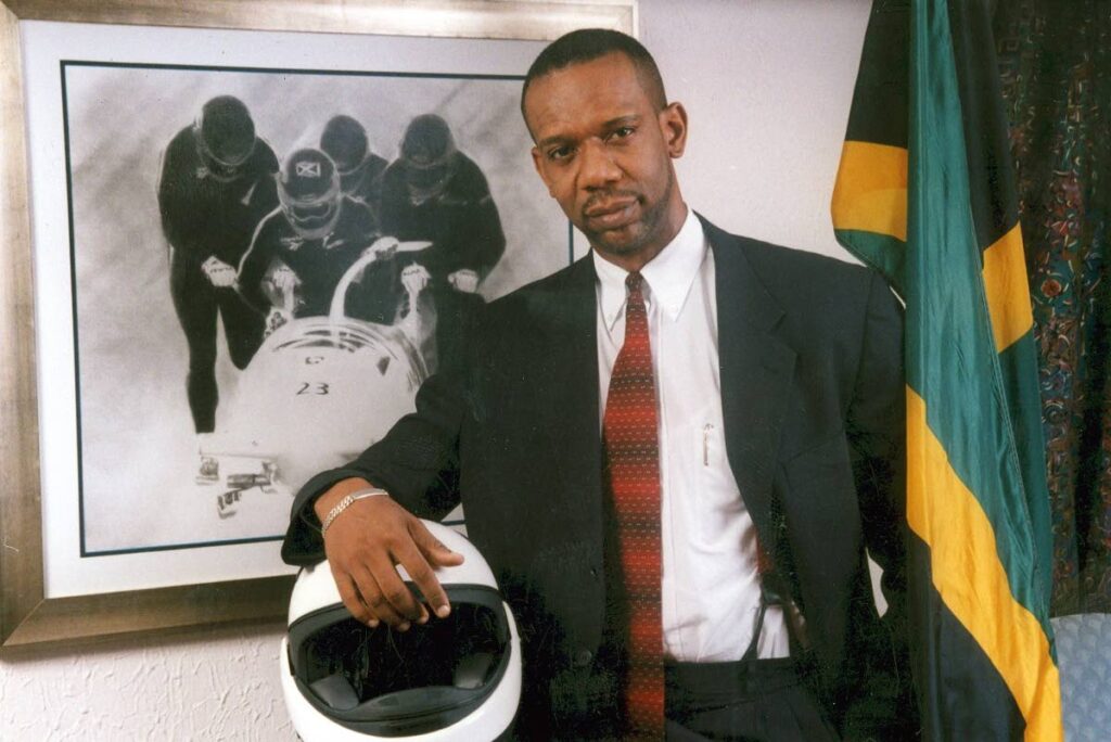 Former Jamaican bobsledder Nelson Christian Stokes. -