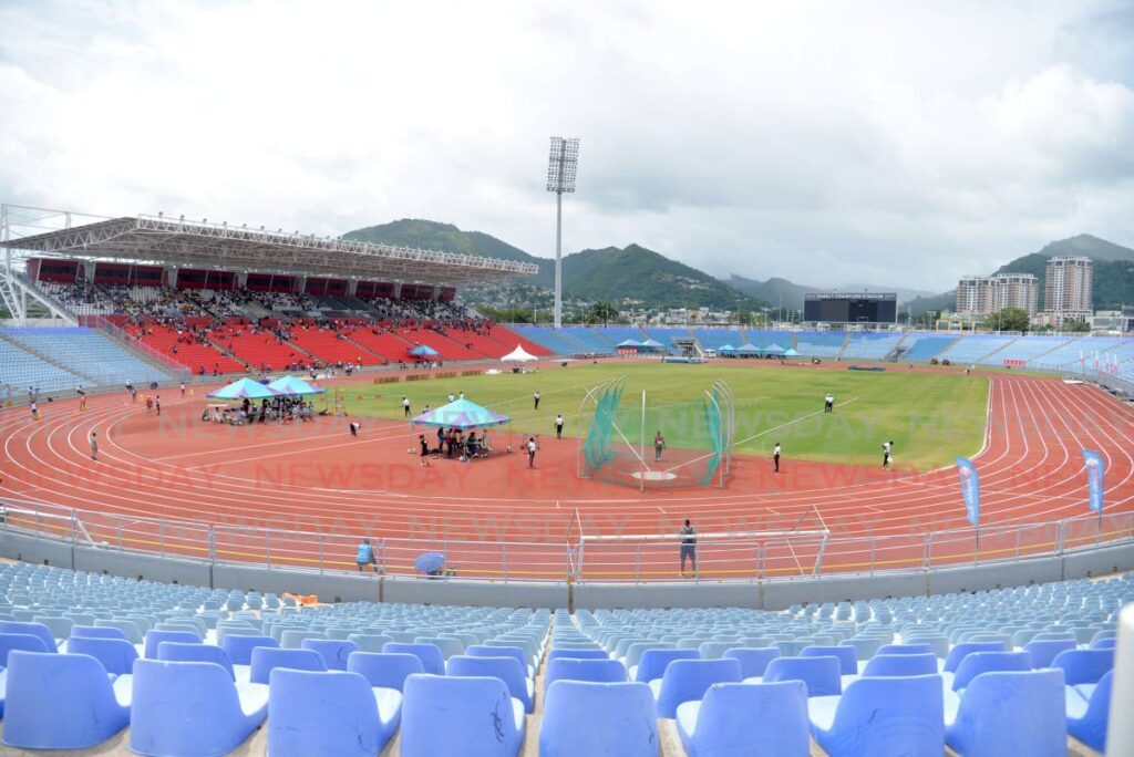 A general view of the track and field at the Hasely Crawford Stadium, Mucurapo. - File photo (Image obtained at newsday.co.tt)