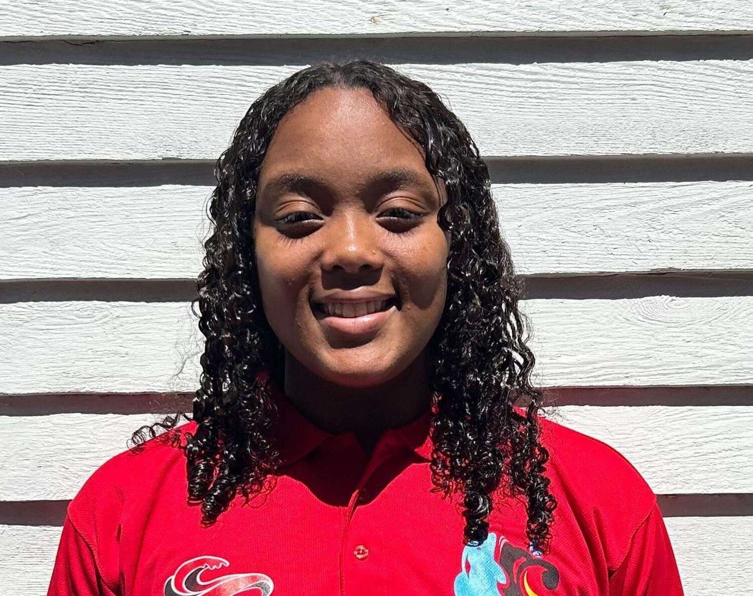 RECORD-BREAKING SWIMS: Zuri Ferguson (Image obtained at trinidadexpress.com)