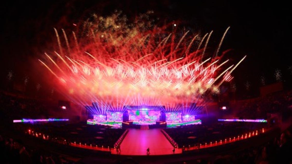 Paraguay comes alive with ASU2025 opening. PANAMSPORTS (Image obtained at insidethegames.biz)